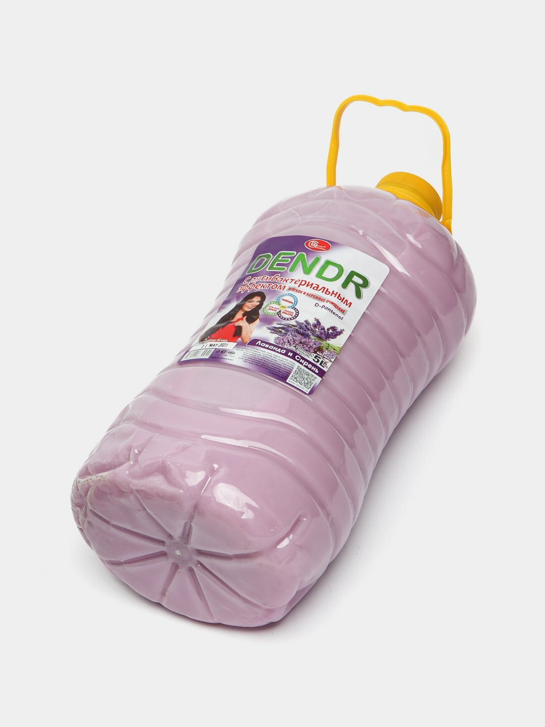 Крем-мыло DENDR "Лавандовый", жидкое, антибактериальное, для рук, 5л — фото 1
