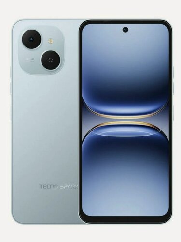Изображение товара Смартфон Tecno Spark 40C 8/128GB, IPS, 120Гц, 6000мAч, синий