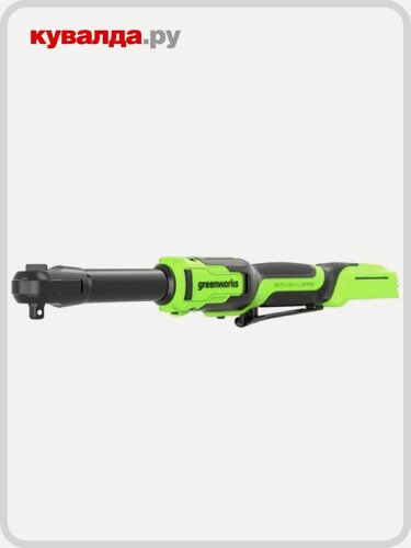 Изображение товара Гайковерт аккумуляторный GREENWORKS GD24RW, 24V, без АКБ и ЗУ с сумкой