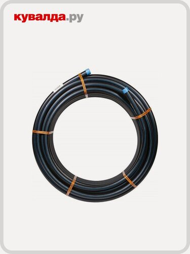 Изображение товара Труба ПНД ДЖИЛЕКС 25 х 2,0 мм PN 12,5 (бух. 50 м.) 9509 ГОСТ 18599-2001, бух.