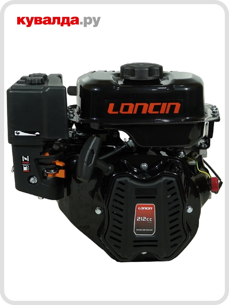 Бензиновый двигатель LONCIN LC170FA (A type) D20 70 л. с. (вал 20 мм) лодочная серия