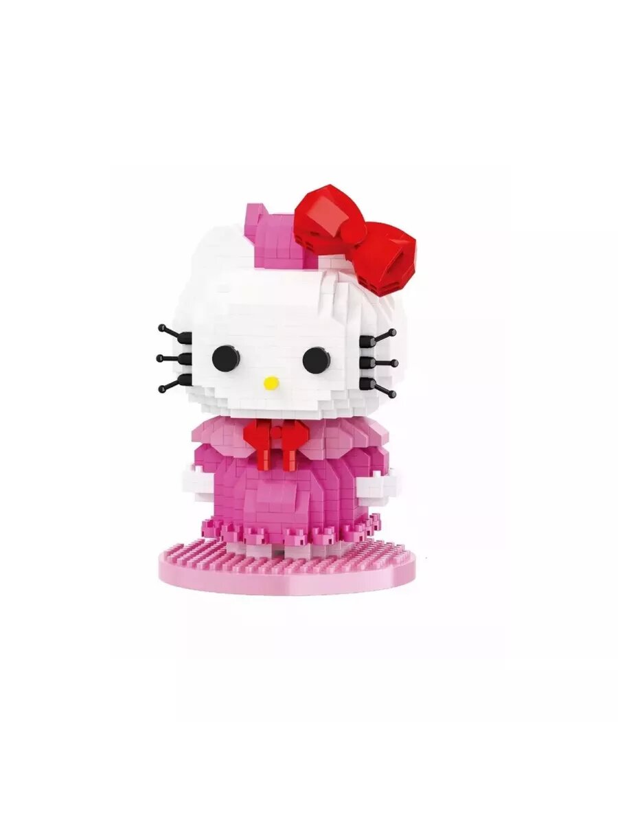 Конструктор Balody LP "Kitty Котенок" BA210549, 760 деталей, развивающий, розовый