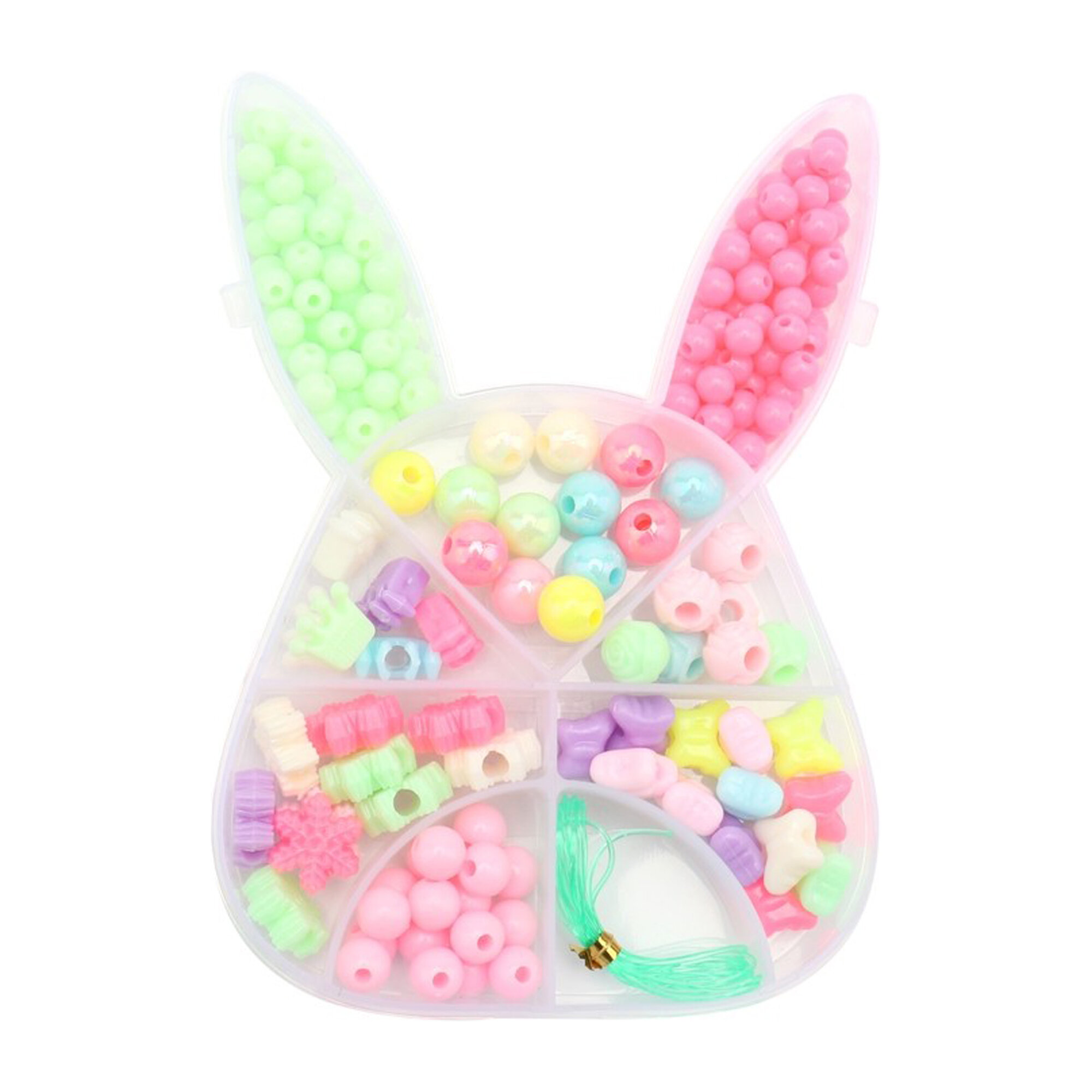 Набор бусин, для создания украшений, браслетов, 6/360, бренд — фото 1