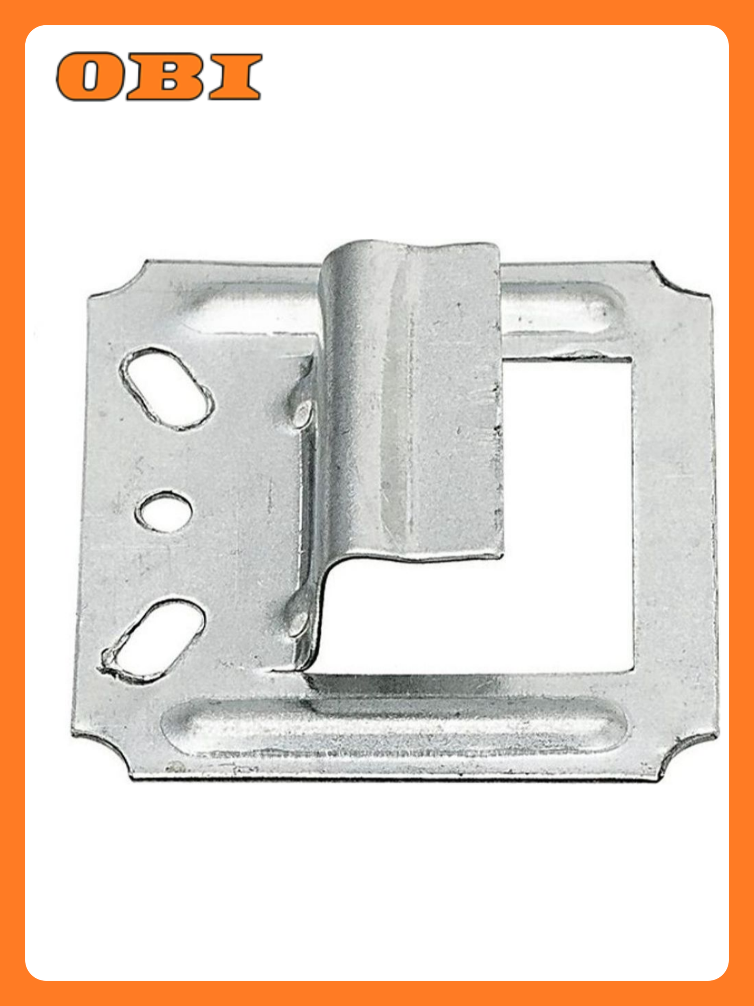 Кляймер Стройбат для блок-хауса и вагонки оцинкованная сталь 29х35х7 мм 25 штук