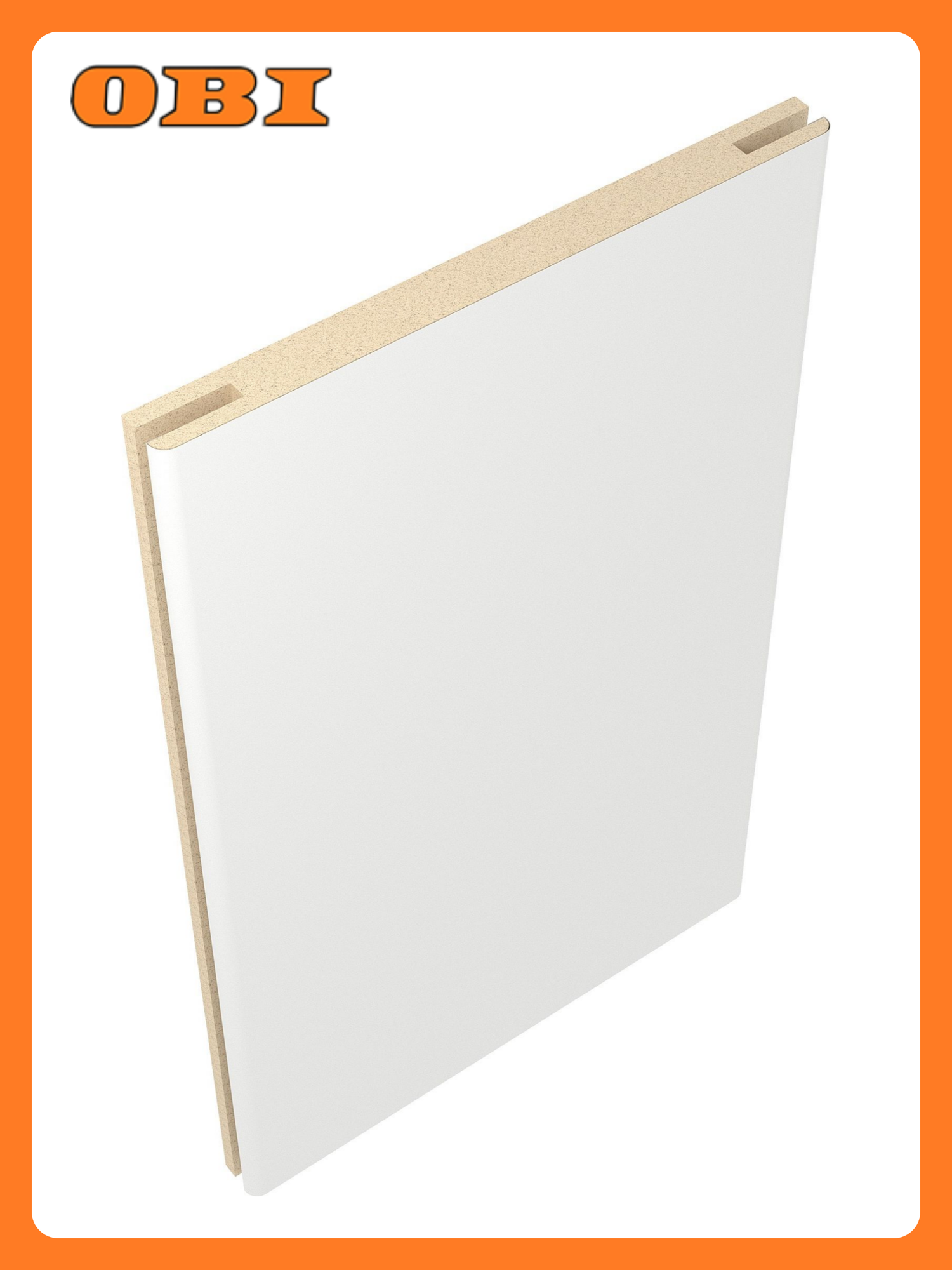 Добор дверной BELWOODDOORS телескопический МДФ белый 100 мм