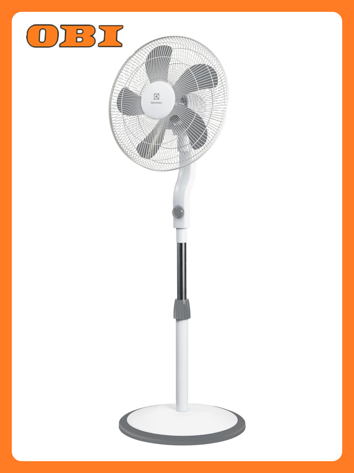 Вентилятор Electrolux EFF-1003D 3 скорости 5 лопастей 3D-поток белый