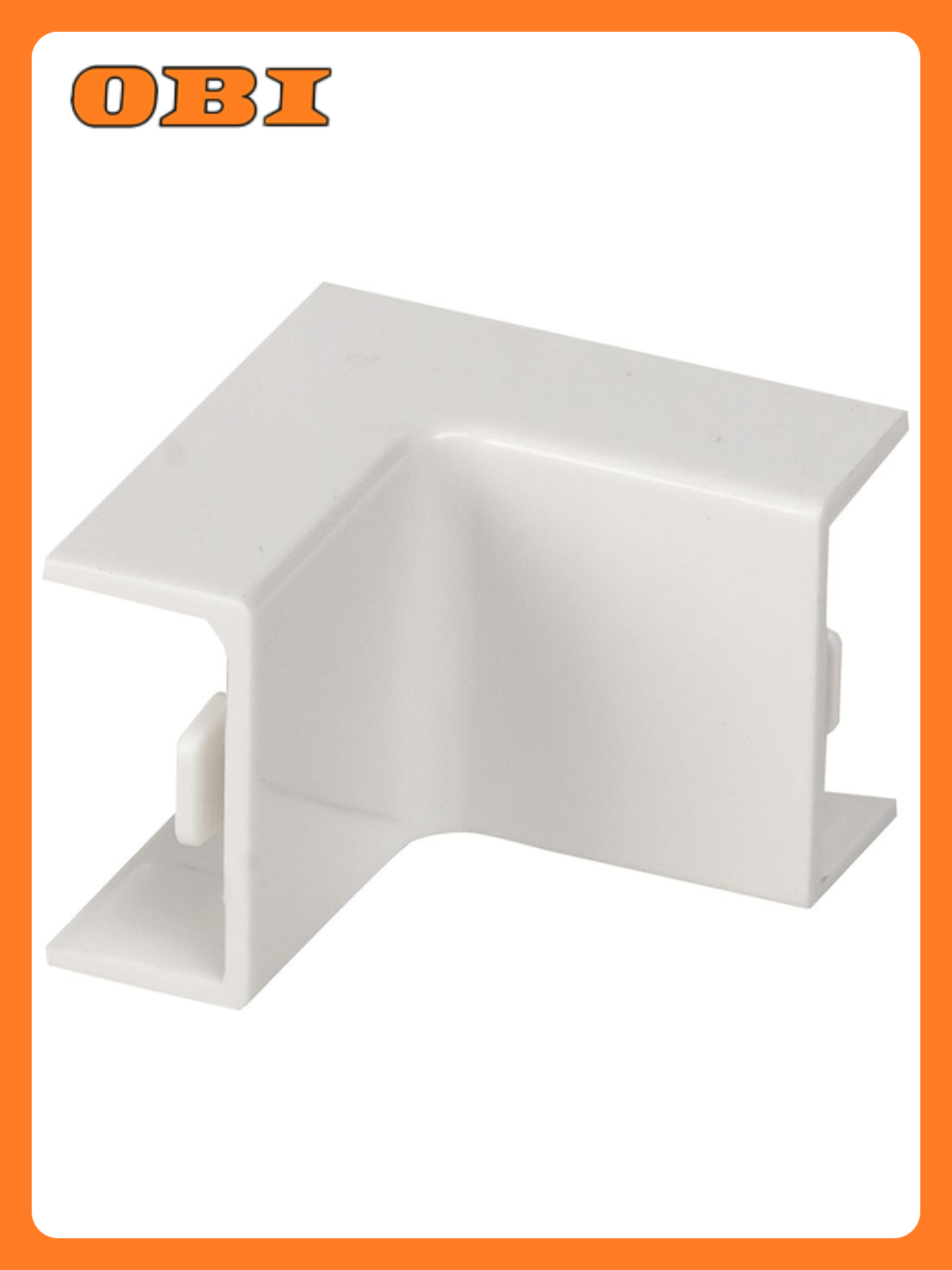 Внутренний угол EKF PROxima белый 20х10 мм