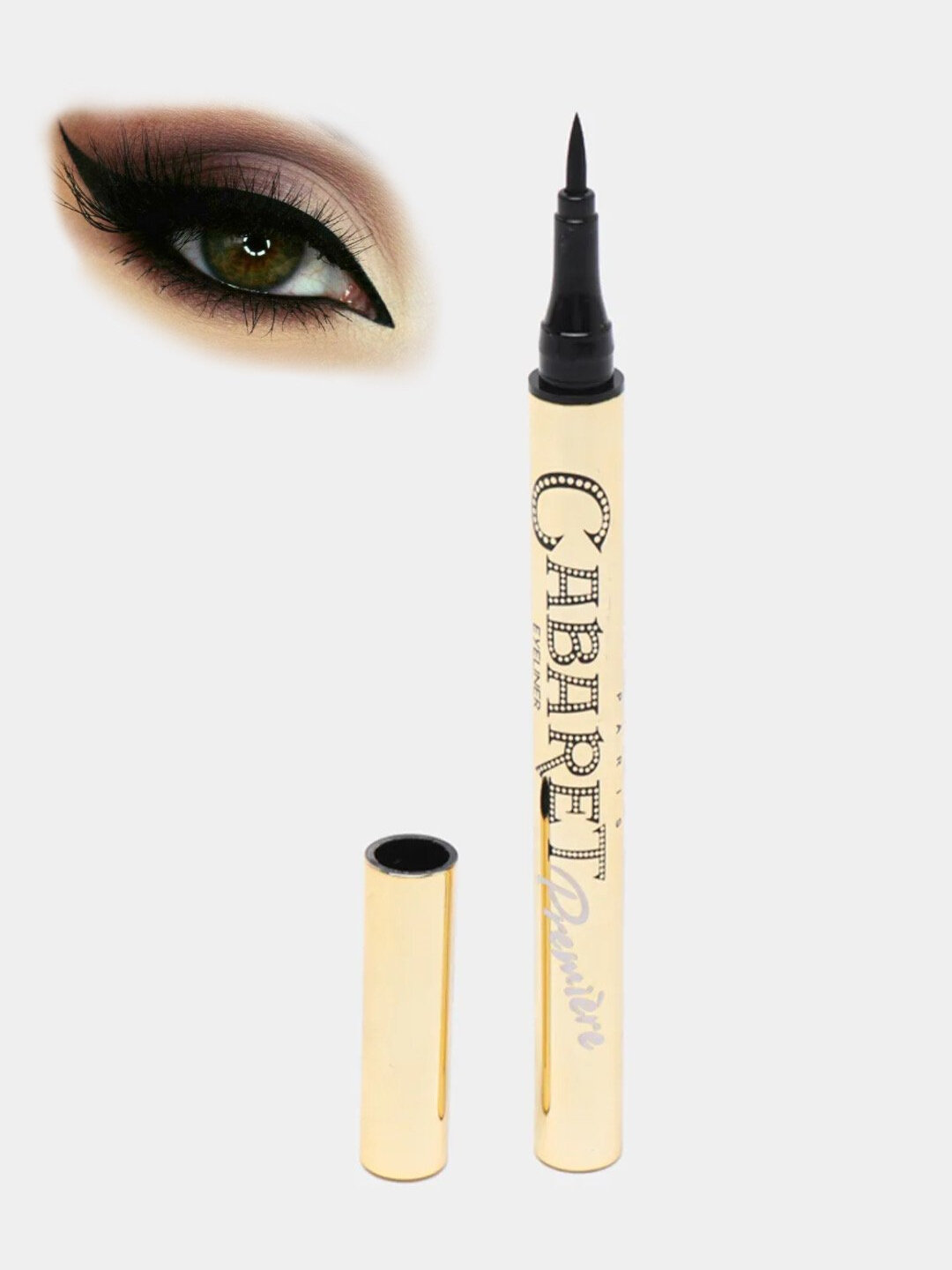 Подводка для глаз "Cabaret Premiere", гипоаллергенная, черная, 0,5 мл