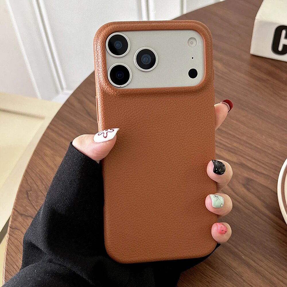 Коричневый чехол для iPhone 13 Pro, хаки