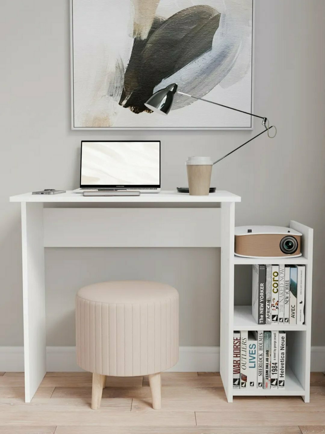 Письменный стол Martin, ЛДСП, универсальное расположение, 108 x 45 x 75 см