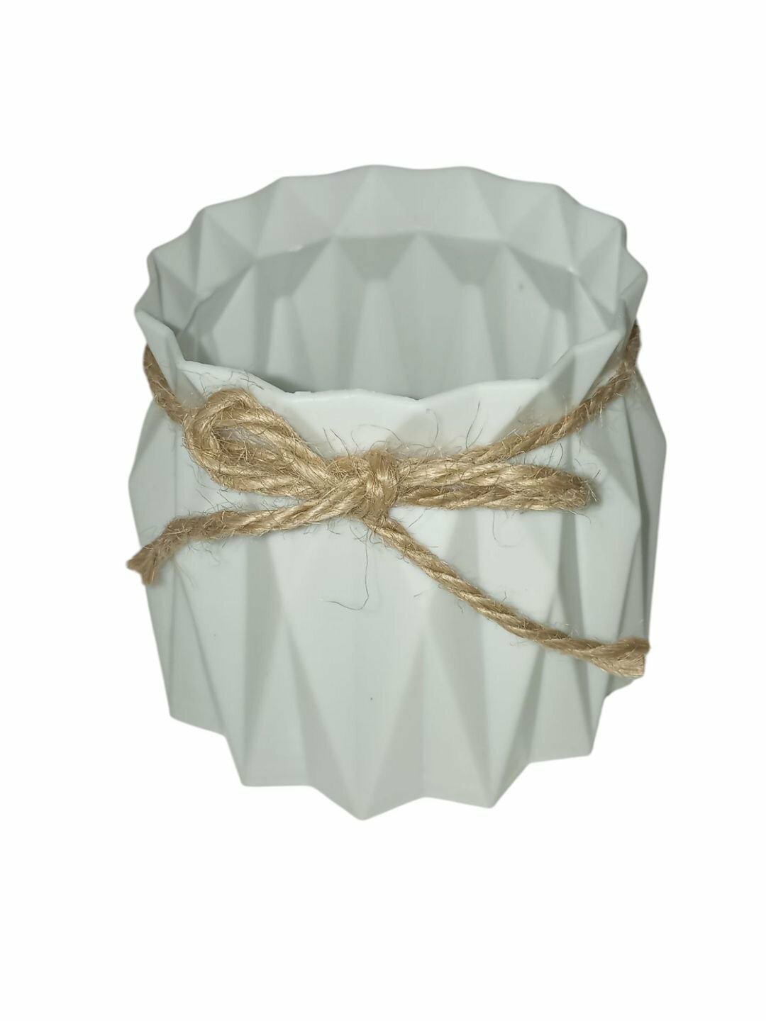 Ваза пластмассовая высота 10см для дома, декора , мелочей , цветов. — фото 1