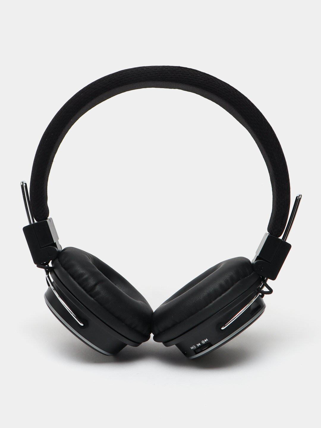 Наушники NIA Pure Bass X2, беспроводные, с шумоподавлением, с картридером, черные