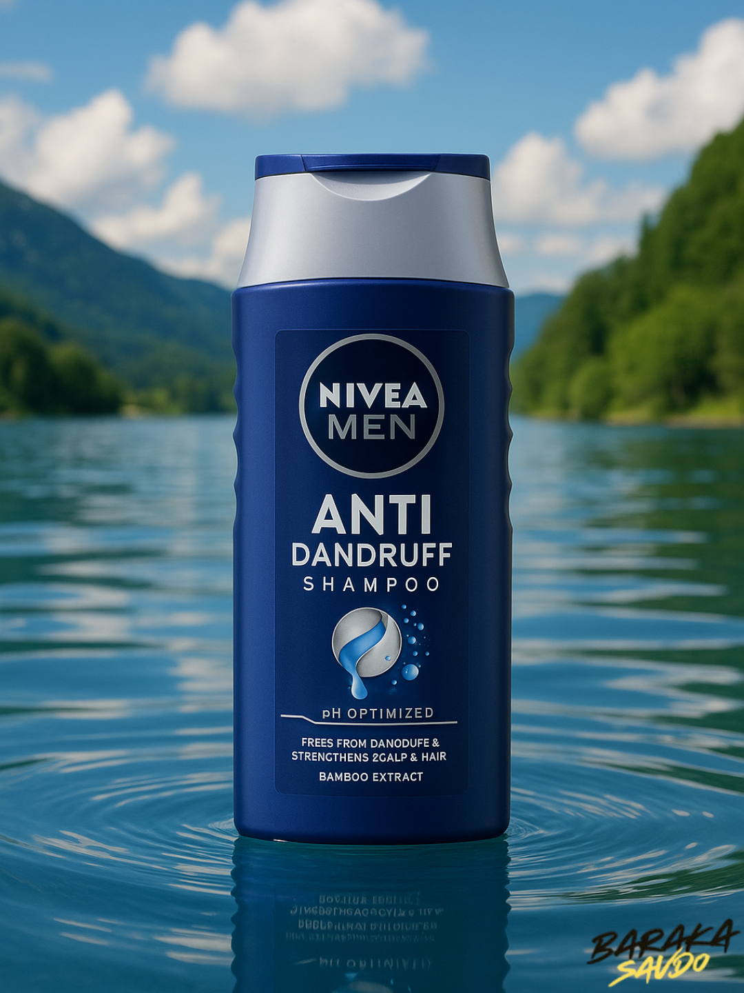 Шампунь Nivea Men Fresh Power с ментолом, освежающий, 200мл