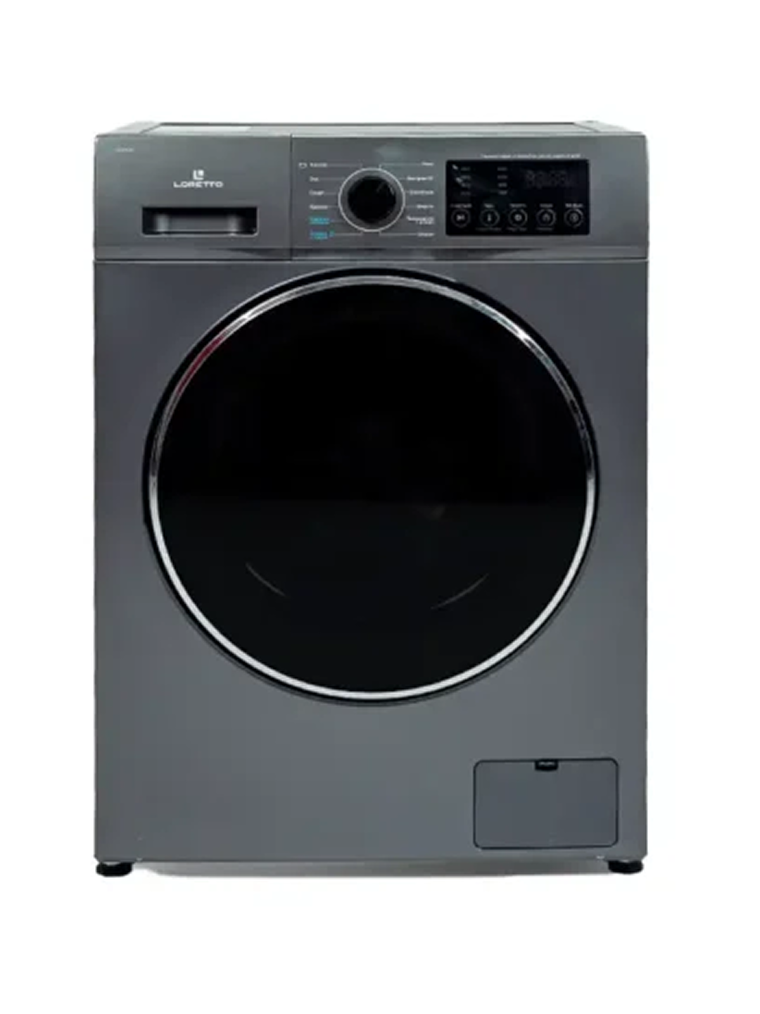 Стиральная машина Loretto LW-1007BLDC-G 10 Kg, Программ 12, Класс A+++, скорость вращения 1200, мотора Инверторный.