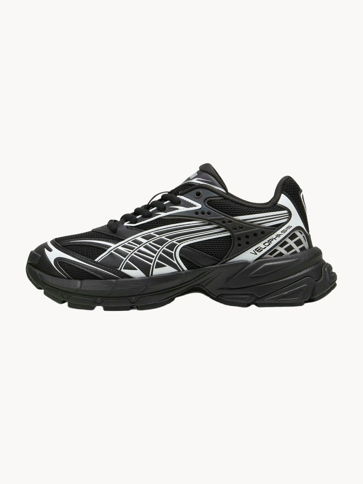 Кроссовки PUMA Velophasis Always On, размер 9.5 UK, черный