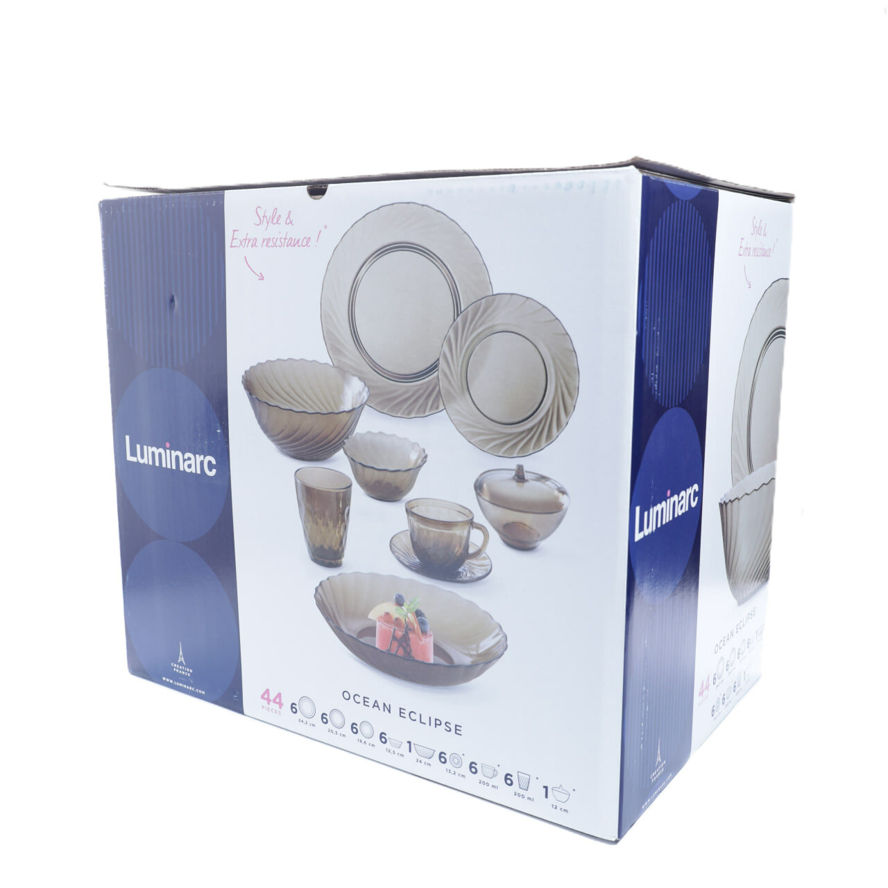 Набор столовый LUMINARC "океан" эклипс O0687 44пр 1х1