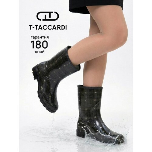 фото Сапоги t.taccardi зима 2026, полнота g (eu)/ на среднюю и широкую стопу, размер 39, черный