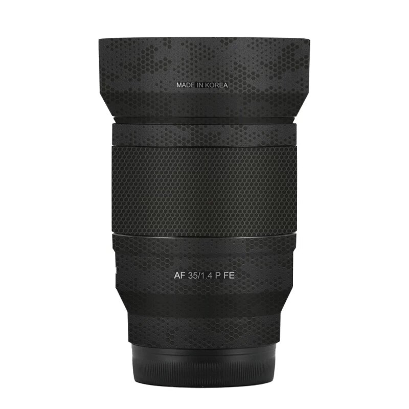 Черная змеиная чешуя для защиты объектива Sigma AF35F1.4 P III с 3M клеем