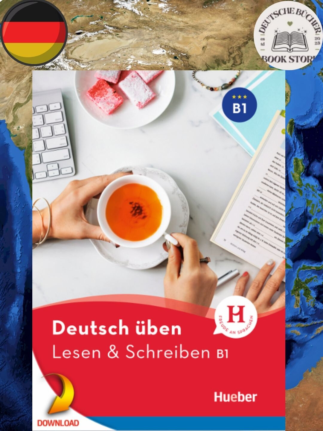 Deutsch üben. Немецкий язык B1: Сборник практических упражнений для развития навыков чтения и письма