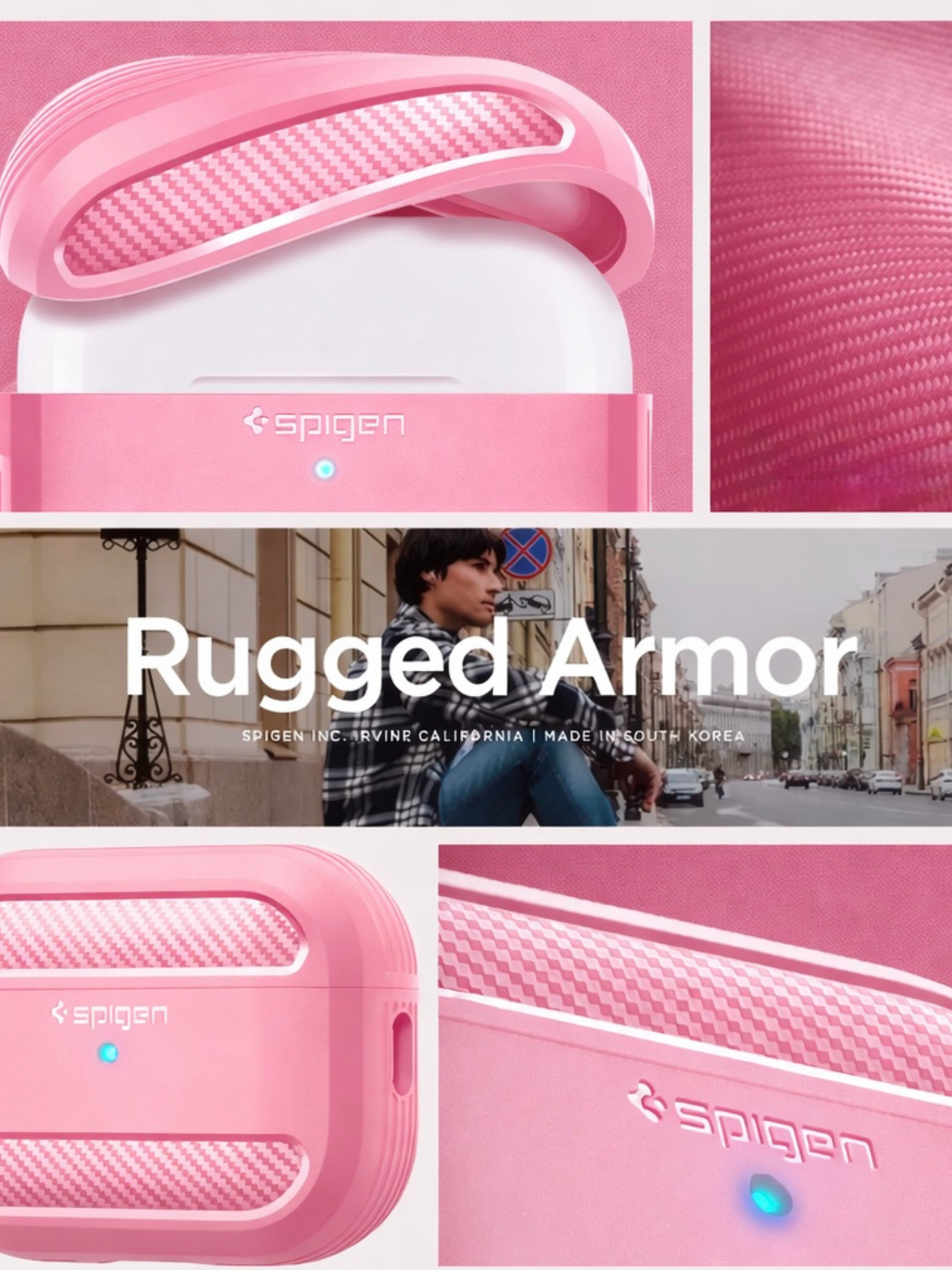 Чехол "Для AirPods", с карабином, для Air Pods Pro Air Pods por2 Air Pods Чёрный, зелёный и розовый