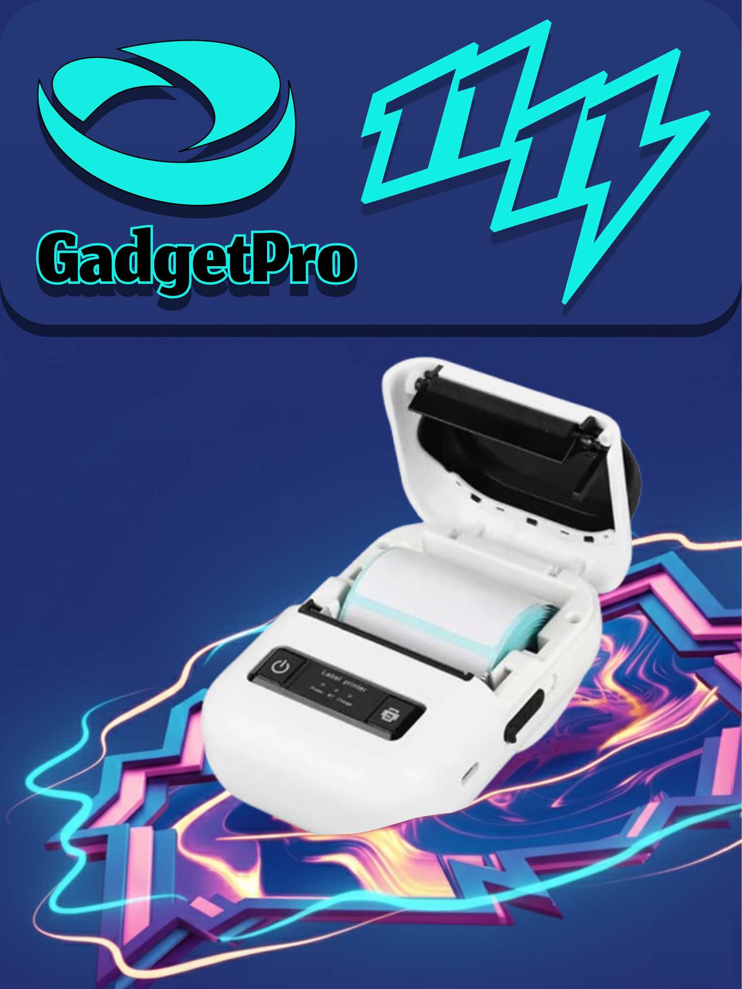 Портативный принтер Smart PT 260 (40 мм): компактный термопринтер для печати этикеток и наклеек