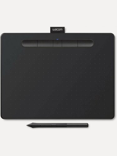 Изображение товара Графический планшет WACOM Intuos M Black (CTL-6100K-B) PI Без ПО