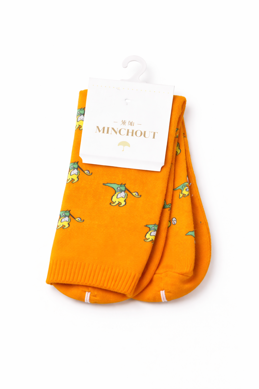 Носки Носки, paypoqlar, размер 36-41, оранжевый — фото 1