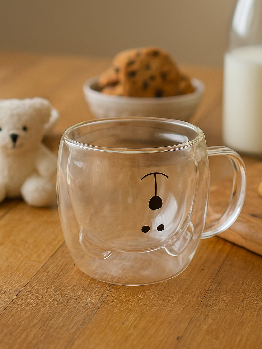 Двухэтажный стеклянный, бокал — фото 1