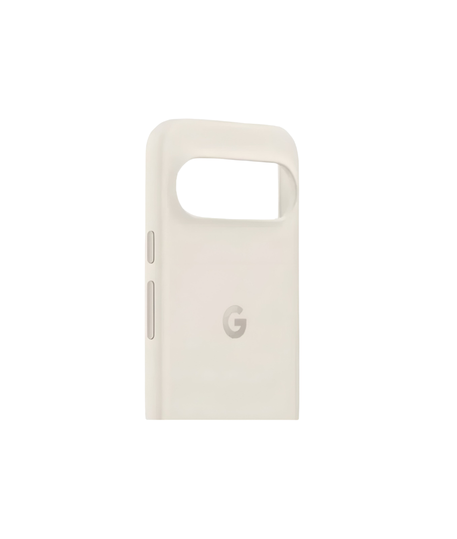 Чехол Google Pixel 9 Pro XL Case , силиконовый, матовый, белый