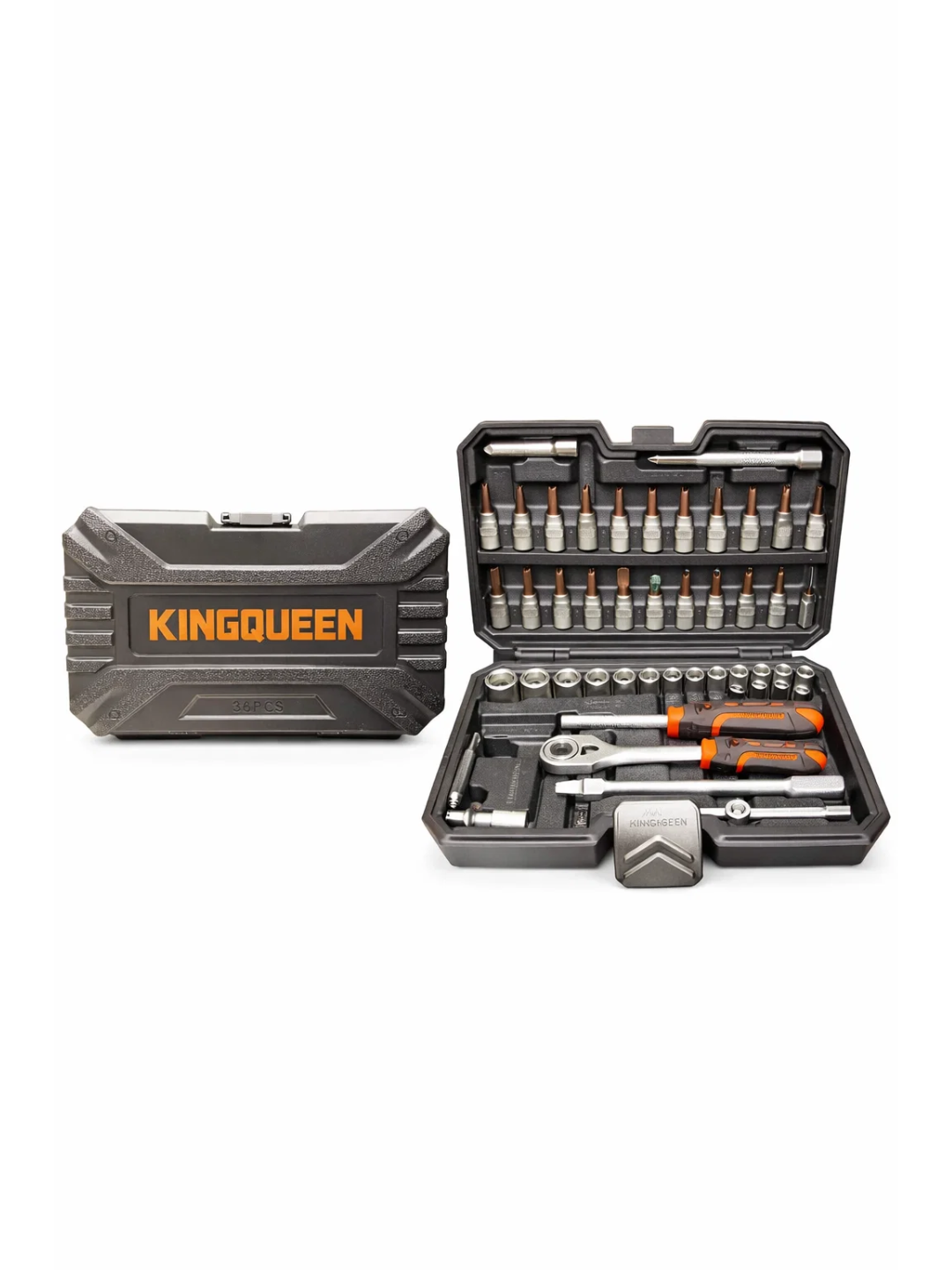 Универсальный набор инструментов KINGQUEEN, 36 предметов – отвертки, биты — фото 1