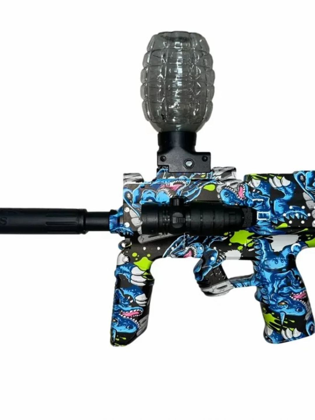 Гидрогелевый бластер, стреляющий орбизамиГидрогелевый бластер, стреляющий орбизами