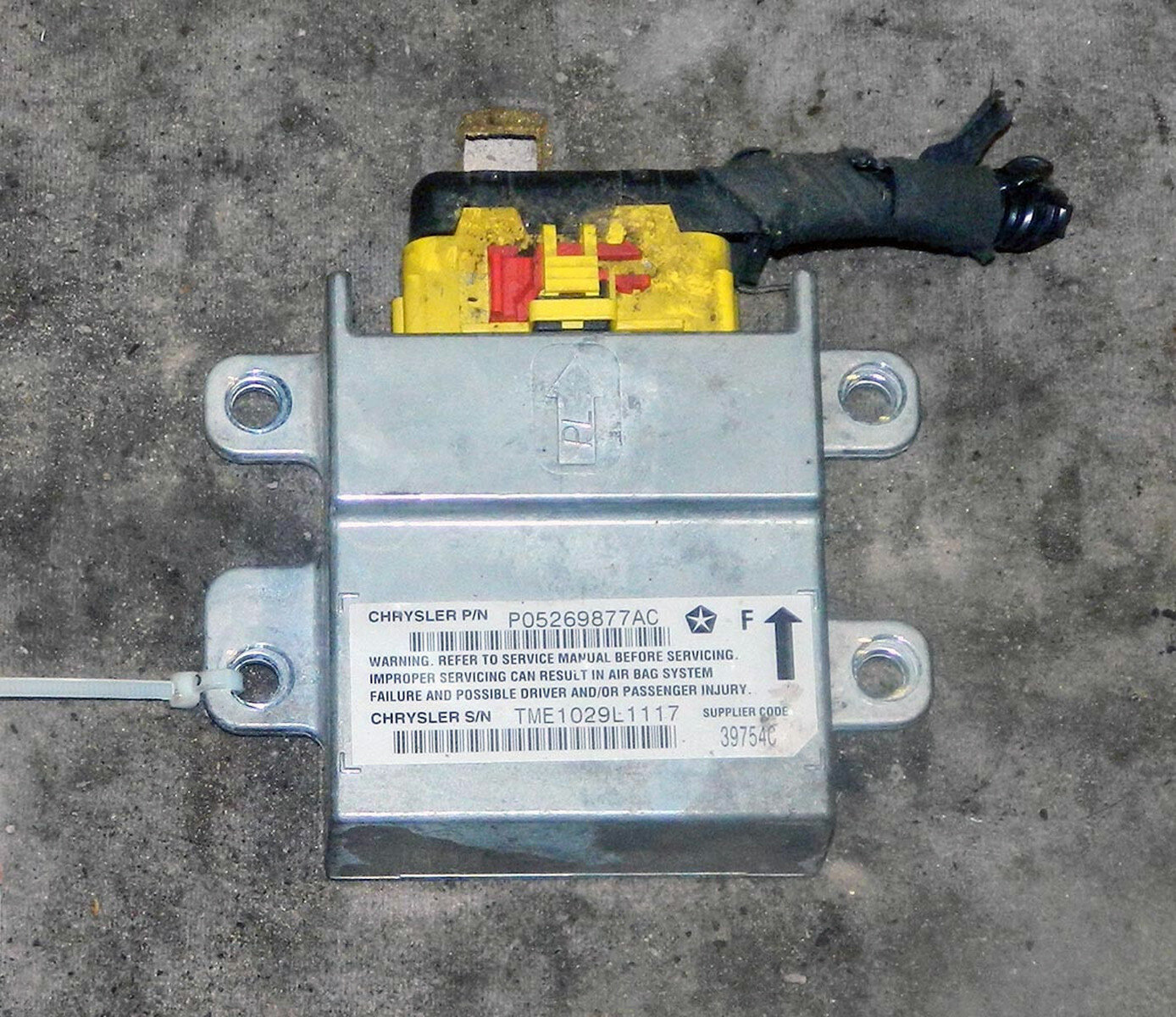 Блок управления airbag Dodge Neon 2