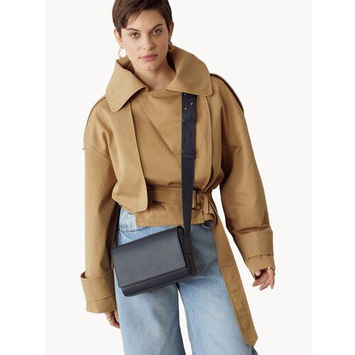 Сумка кросс-боди Afina фактура зернистая вишня 14960₽