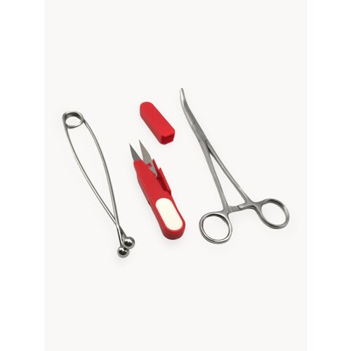 Комплект рыболовный (Зажим экстрактор, зевник, ножницы)
