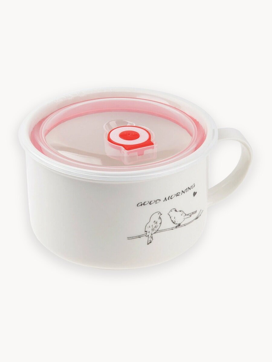 Супница с крышкой керамическая PERFECTO LINEA Birds 17-851175 850 мл