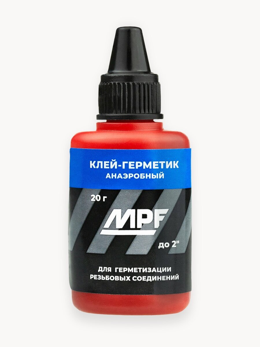 Клей герметик для резьбовых соединений анаэробный, фиксатор резьбы MPF (20 г)