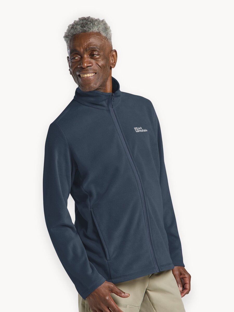 Толстовка Jack Wolfskin TAUNUS Full Zip, размер 2XL, , темно-синий