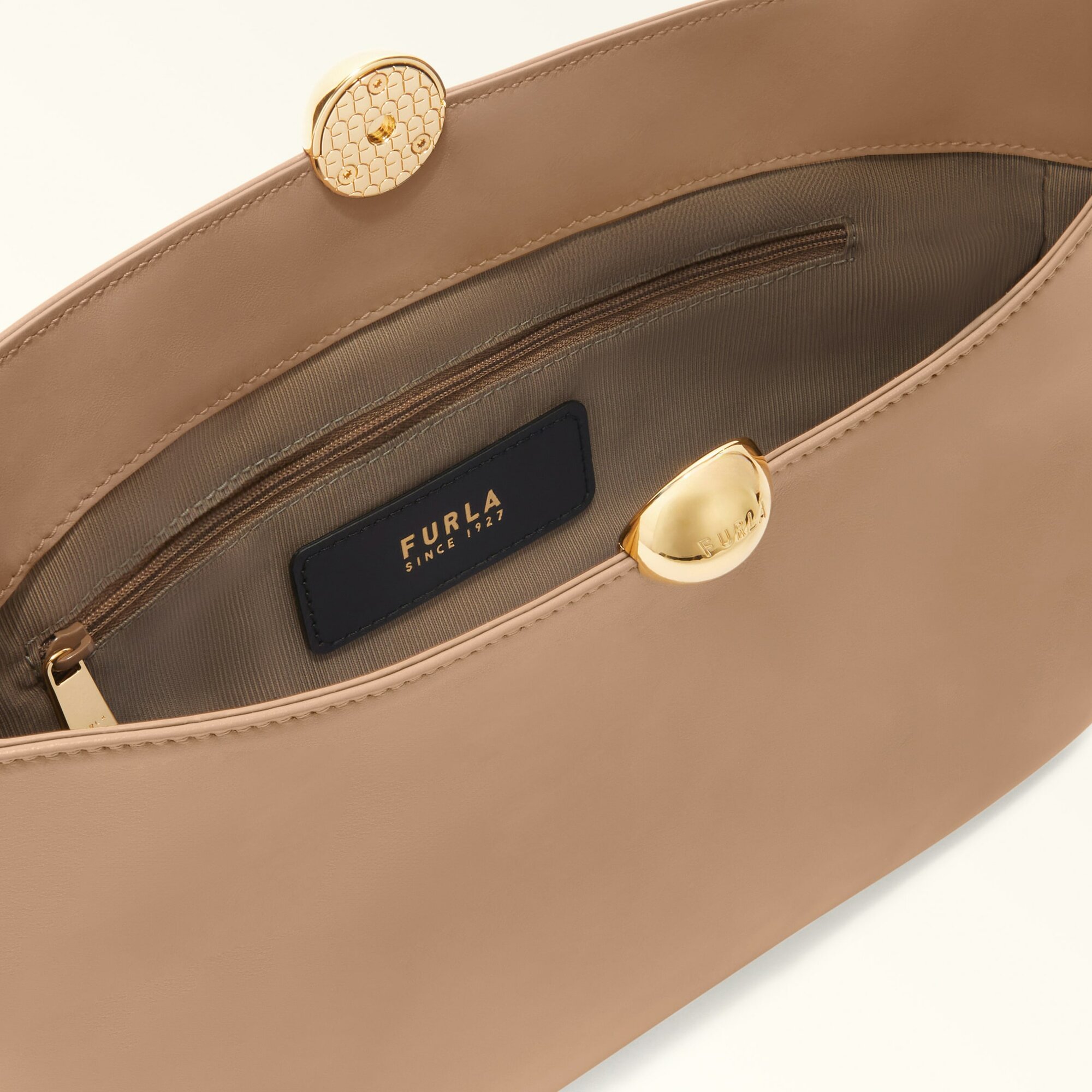 Сумка хобо FURLA FURLA SFERA SOFT M SHOULDER BAG, коричневый — фото 1