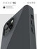 Чехол на iPhone 15 / Айфон 15 бампер с ребристой поверхностью, се...
