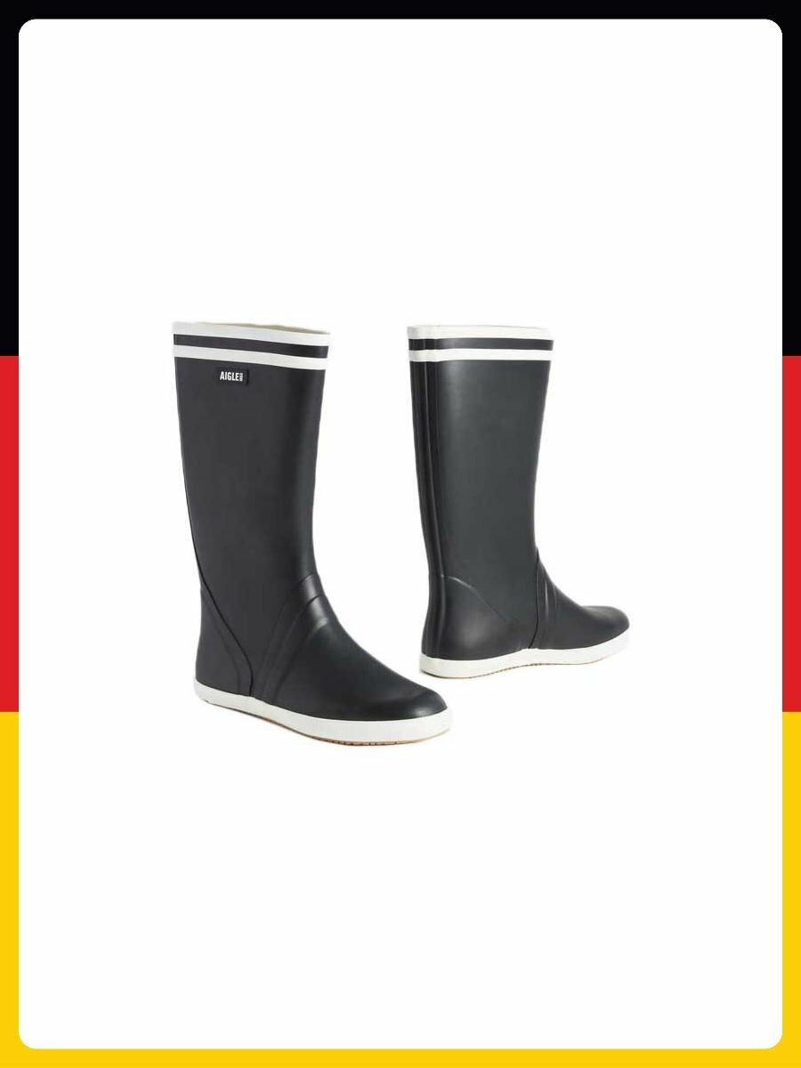 Сапоги AIGLE, размер EU 42, черный