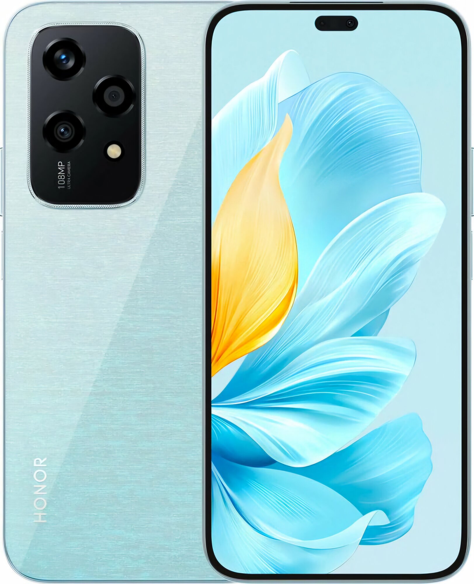 Смартфон HONOR 200 Lite (12/256 ГБ 6.7” AMOLED процессор MediaTek Dimensity 6080, Dual SIM, Blue) версия EU (глобальная)
