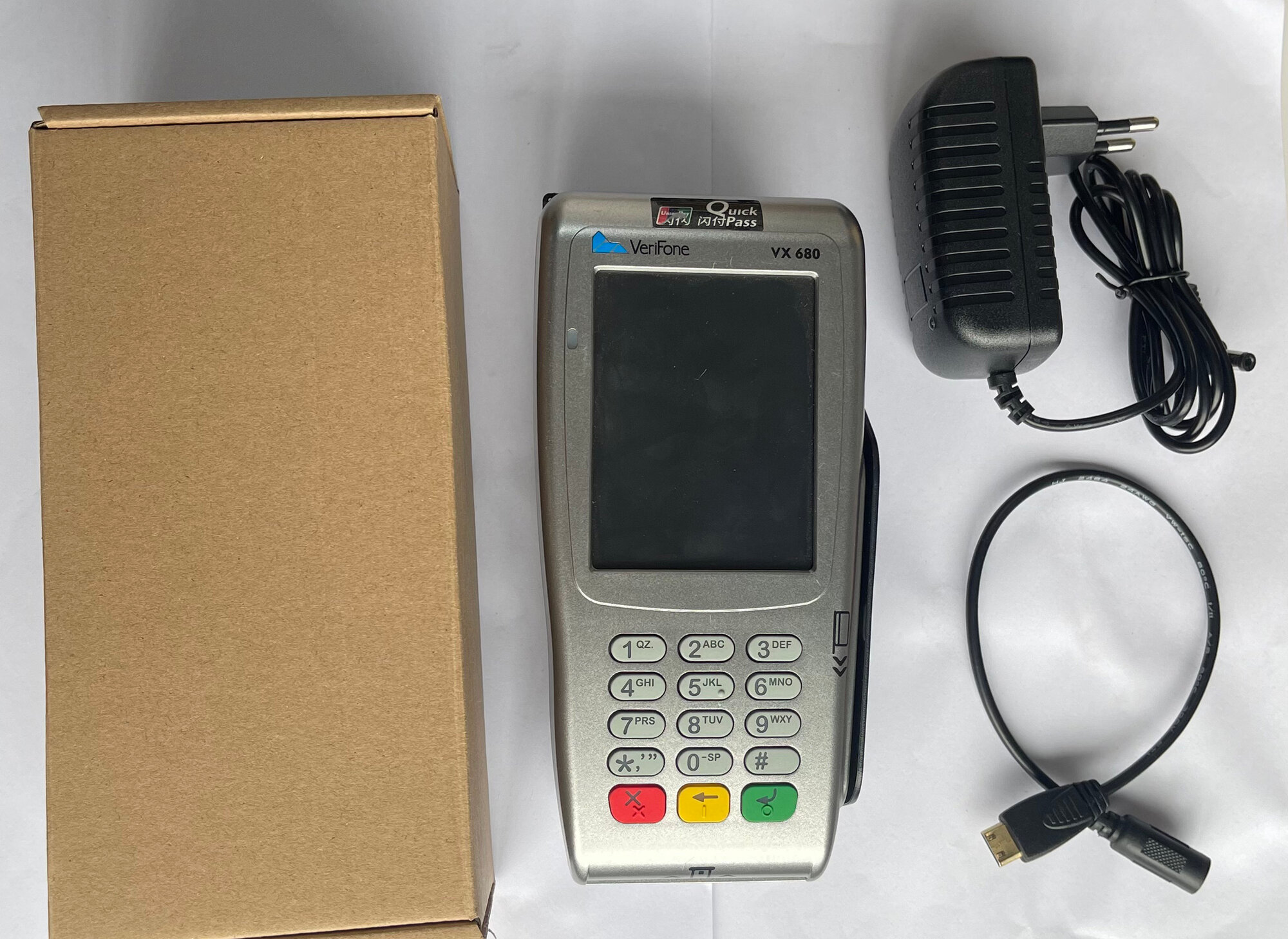 Разблокировать используемый (б/у) терминал Verifone VX680, поддерживающий терминал GPRS CTLS