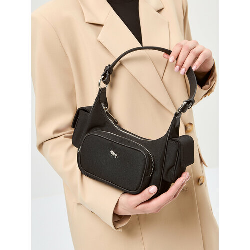 Сумка кросс-боди LABBRA фактура гладкая black 24869₽