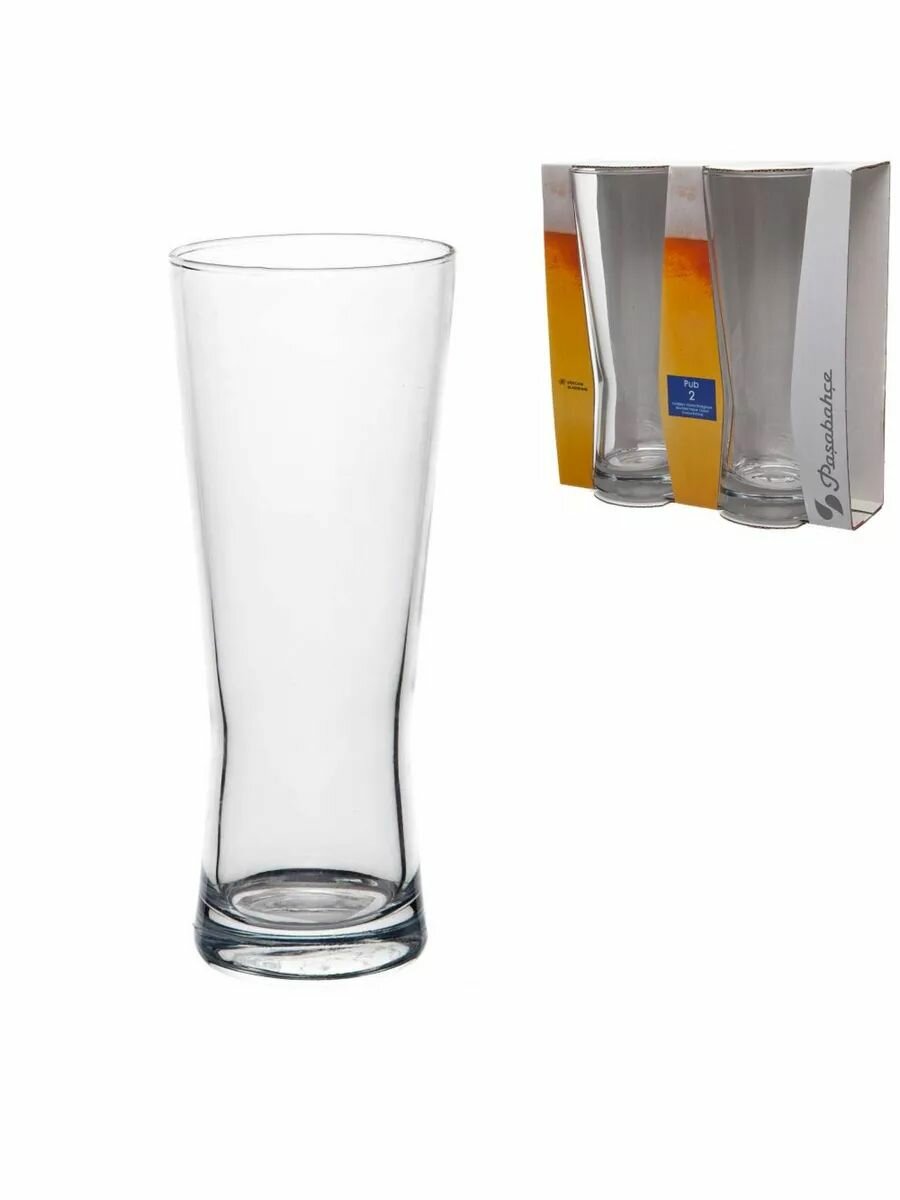 Бокал для пива "Паб"; 0,568л; D81,5, H212мм. — фото 1