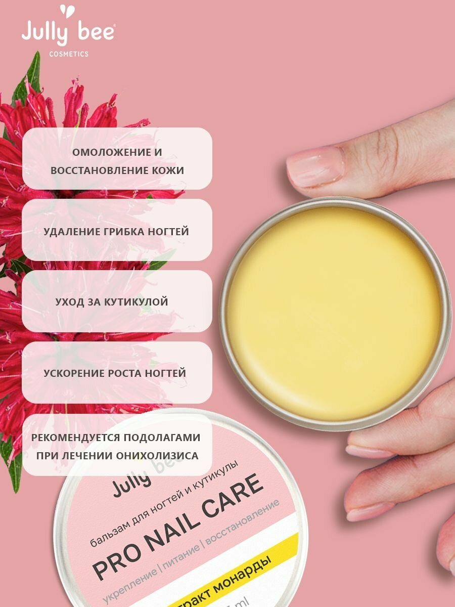 Картинки Бальзам для ногтей и кутикулы с монардой, 25 мл.