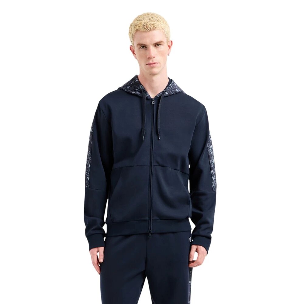 Толстовка EA7 EMPORIO ARMANI, размер L, , синий