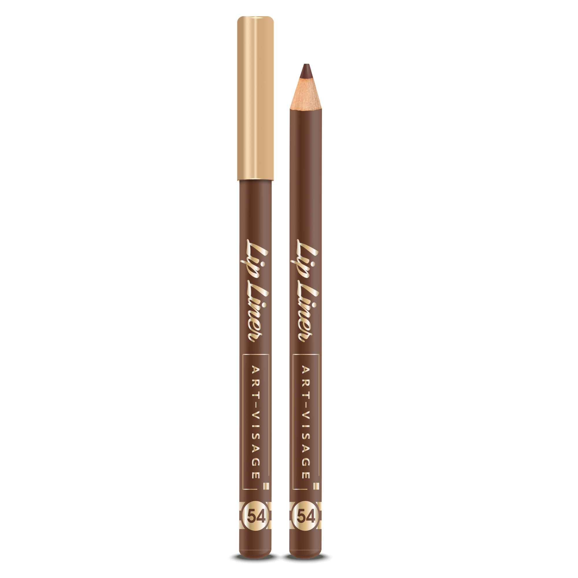 ART-VISAGE Карандаш для губ классический "LIP LINER", 54 шоколадный