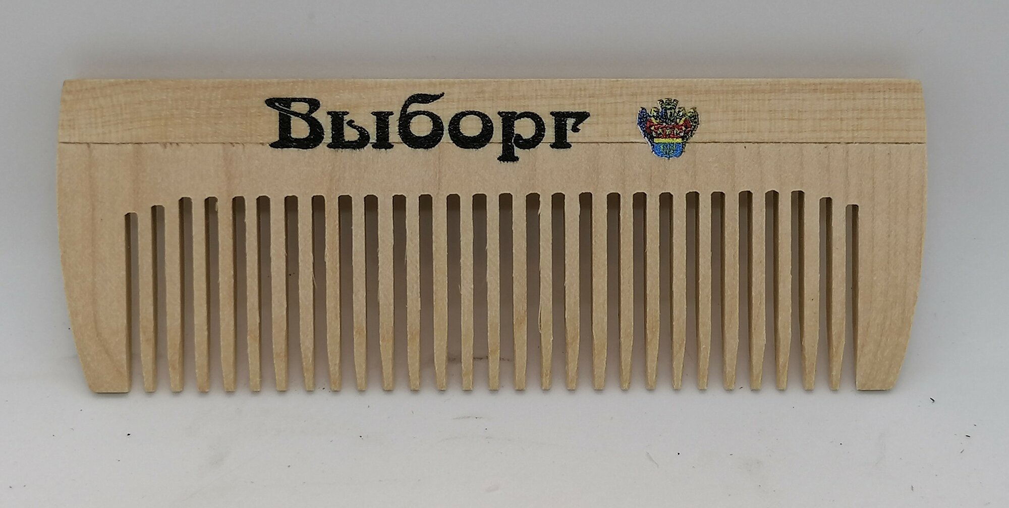 Расческа деревянная "Выборг"