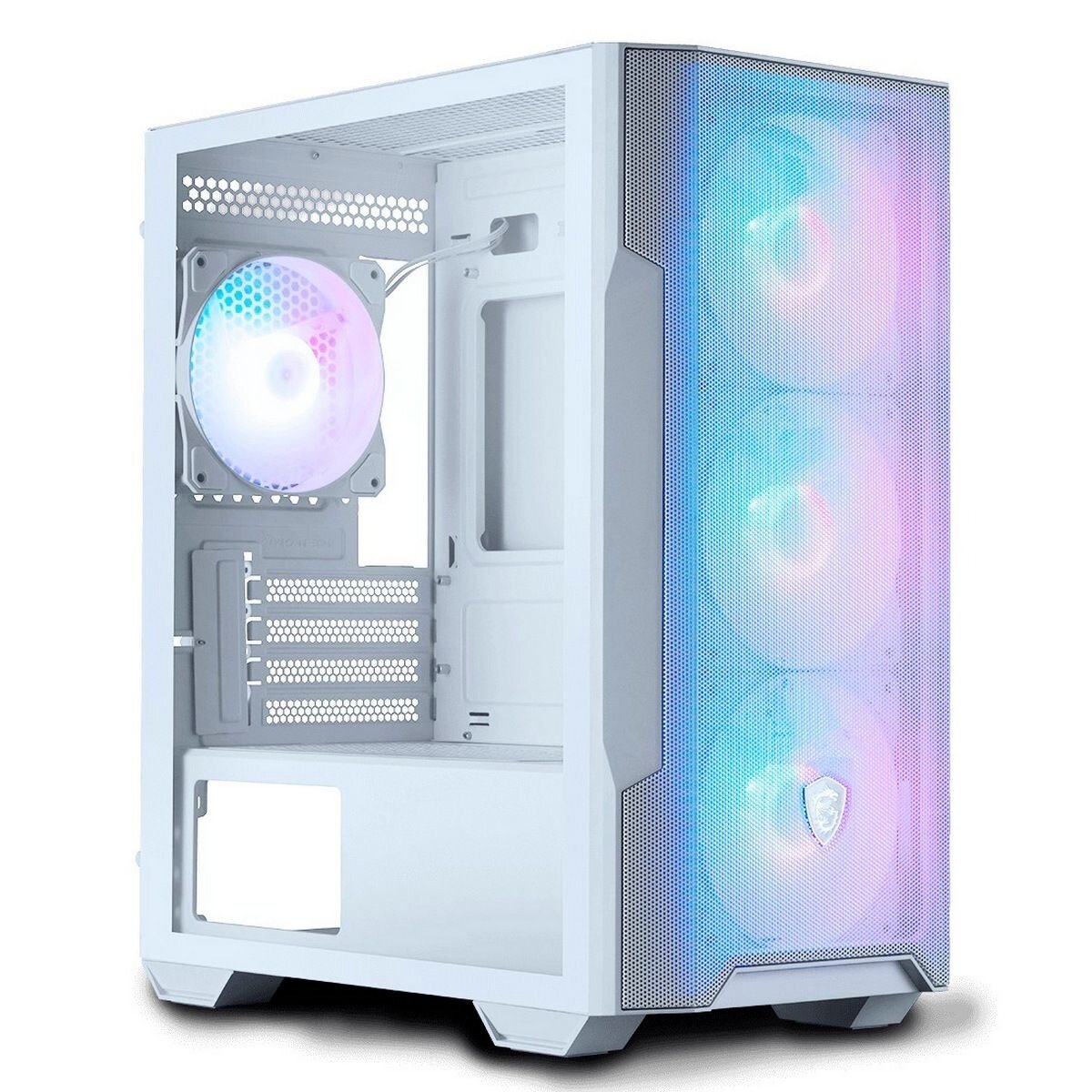 Компьютерный корпус MSI MAG FORGE M100R WHITE Mini-Tower
