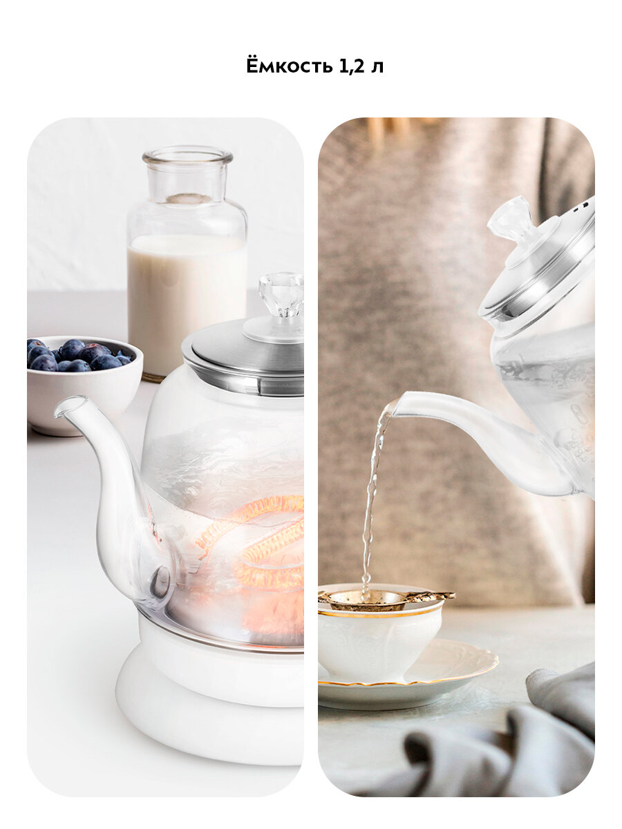 Чайник Kitfort КТ-6722 — фото 1